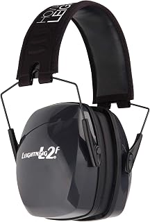 Howard Leight Leightning L2F Earmuff, Black, NRR 27, Folding R-01525