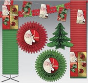 HUBERT Christmas Decoration Kit 6000 sq ft Christmas Favorites Deluxe Crepe Kit
