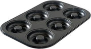 Nordic Ware 6 Cavity Donut Pan, Metal