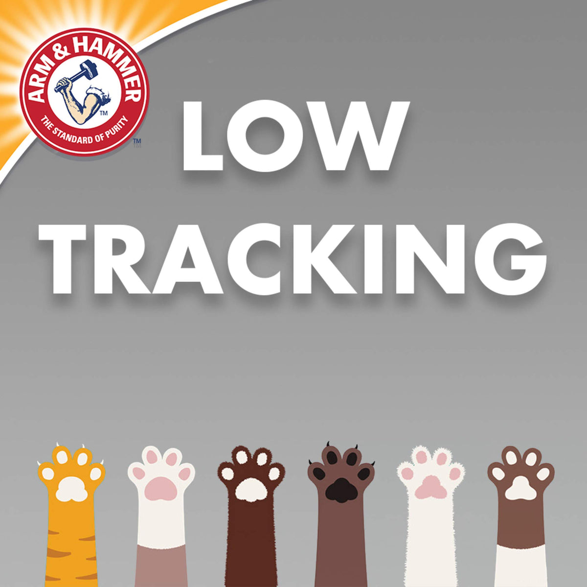 MultiCat Clumping Litter by ARM & HAMMER – 26.3-lb, 26.3 pounds, Clay, Model 718406