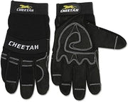 MCR Safety 935CHL Cheetah Synthetic Leather Mechanic Style Gloves, Large