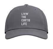 Curtis Living The Curtis Life Name Adjustable Printed Baseball Hat by Curtis Living The Curtis Life Birthday Funny – Cotton, Slate Grey