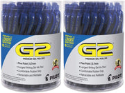 84066 G2 Premium Retractable Gel Ink Pen by PILOT – Plastic, Blue, Pack of 36