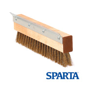 SPARTA Pizza Oven Brush Replacement Head with Crimped Brass Bristles and Stainless-Steel Scraper by Carlisle FoodService Products – 10"x 3.50"x1.50" (Pack of 1), Model 4005220
