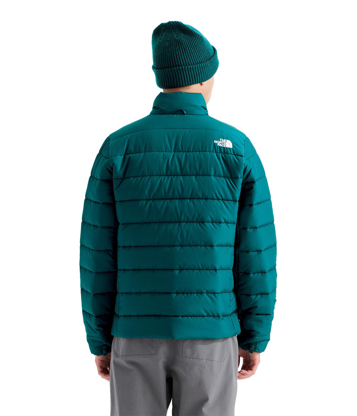 Men's Aconcagua Jacket by The North Face – Recycled Polyester, Pacific Teal, Model NF0A8H0M