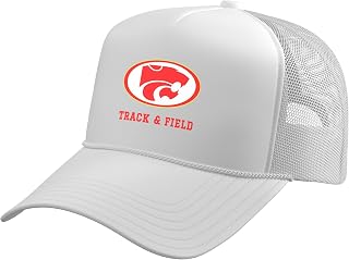 Carlisle High School Wildcats Track & Field Trucker Hat with Adjustable Mesh Back