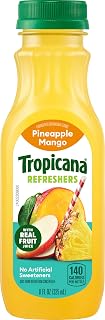 Tropicana Refreshers Pineapple Mango Juice Drink, 11 fl oz bottle