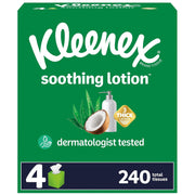 Soothing Lotion Tissues by Kleenex – 32 Count (Pack of 1), Bamboo, White, Model 54289