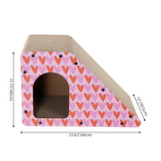 THE LICKER STORE Pink/Red / 23.63" / Modern Scratching Posts