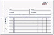 Rediform 7L721 Invoice Book 5 1/2 x 7 7/8 Carbonless Duplicate 50 Sets/Book