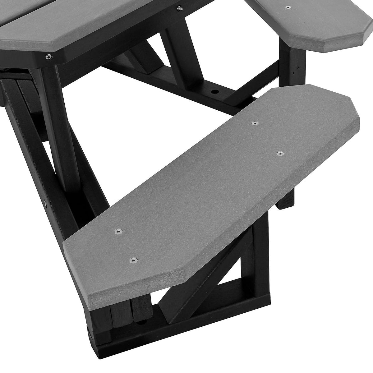 Global Industrial Grey / Industrial / 1 Picnic Tables
