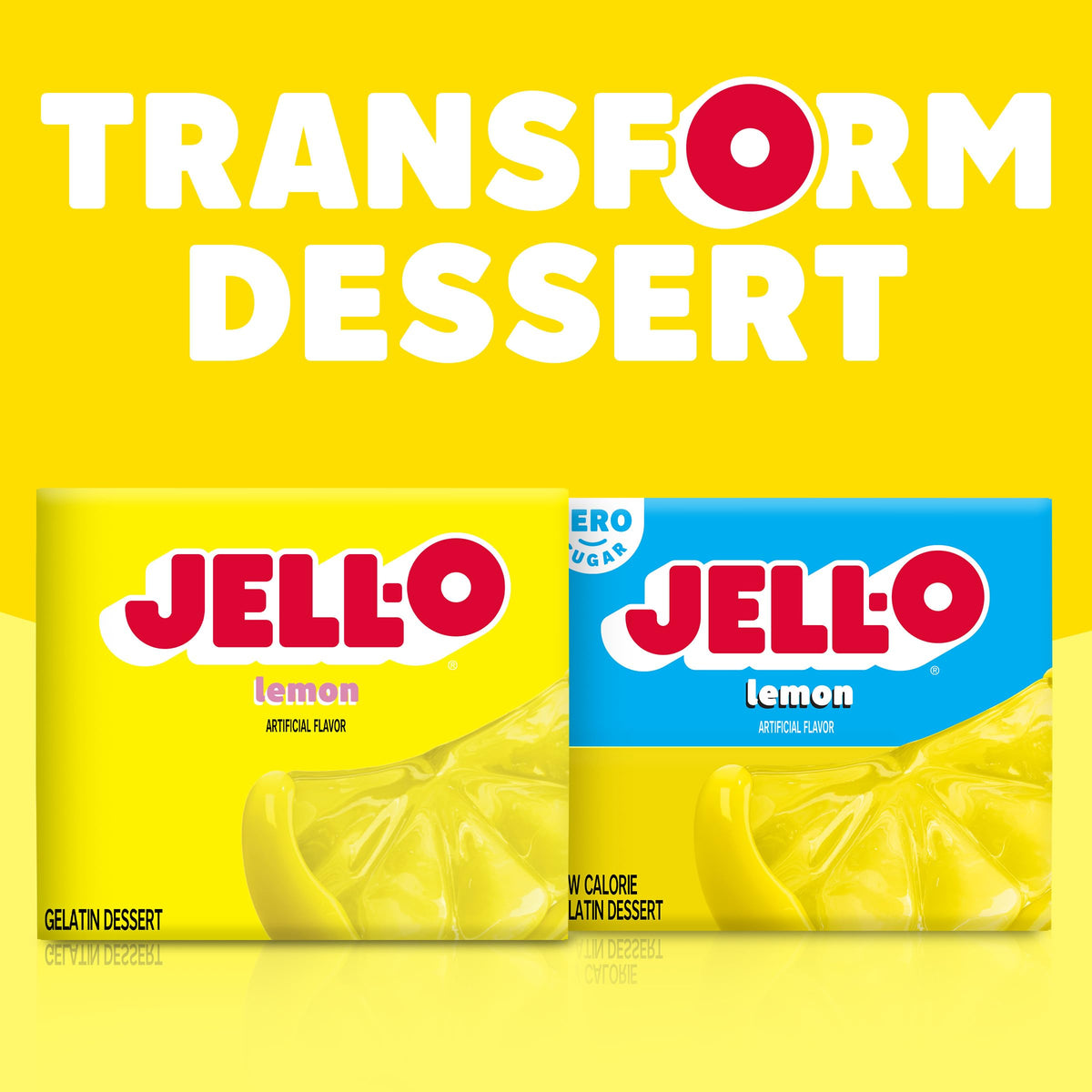 Jell-O Lemon / 3 Ounce (Pack of 1) / 1 Gelatin