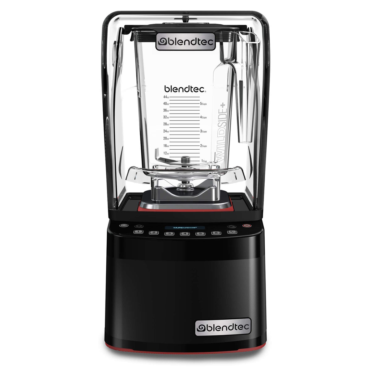 Commercial Stealth 885 Blender with Brushless Motor + (2) 90oz WildSide Jars by Blendtec – 9 x 8.6 x 17.3 inches, 180.0 fluid_ounces, Plastic, Black, Pack of 2