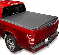 LEER FOLDITUP | Fits 2015-2023 Ford F-150 with 5’6” Bed | Soft Tri-Fold Truck Bed Tonneau Cover | Easy Install | 4F112