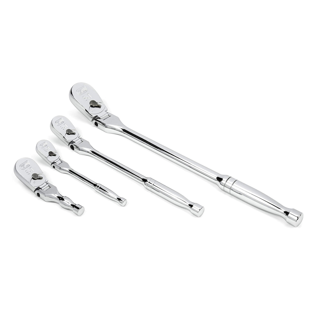 GEARWRENCH 4 Pc. Flex / New Version / Silver Socket Wrenches