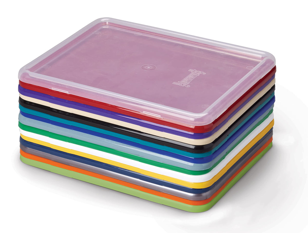 Paper-Trays & Tubs Lid - Coastal Blue by Jonti-Craft – Plastic, Coastal Blue, Model 8226JC