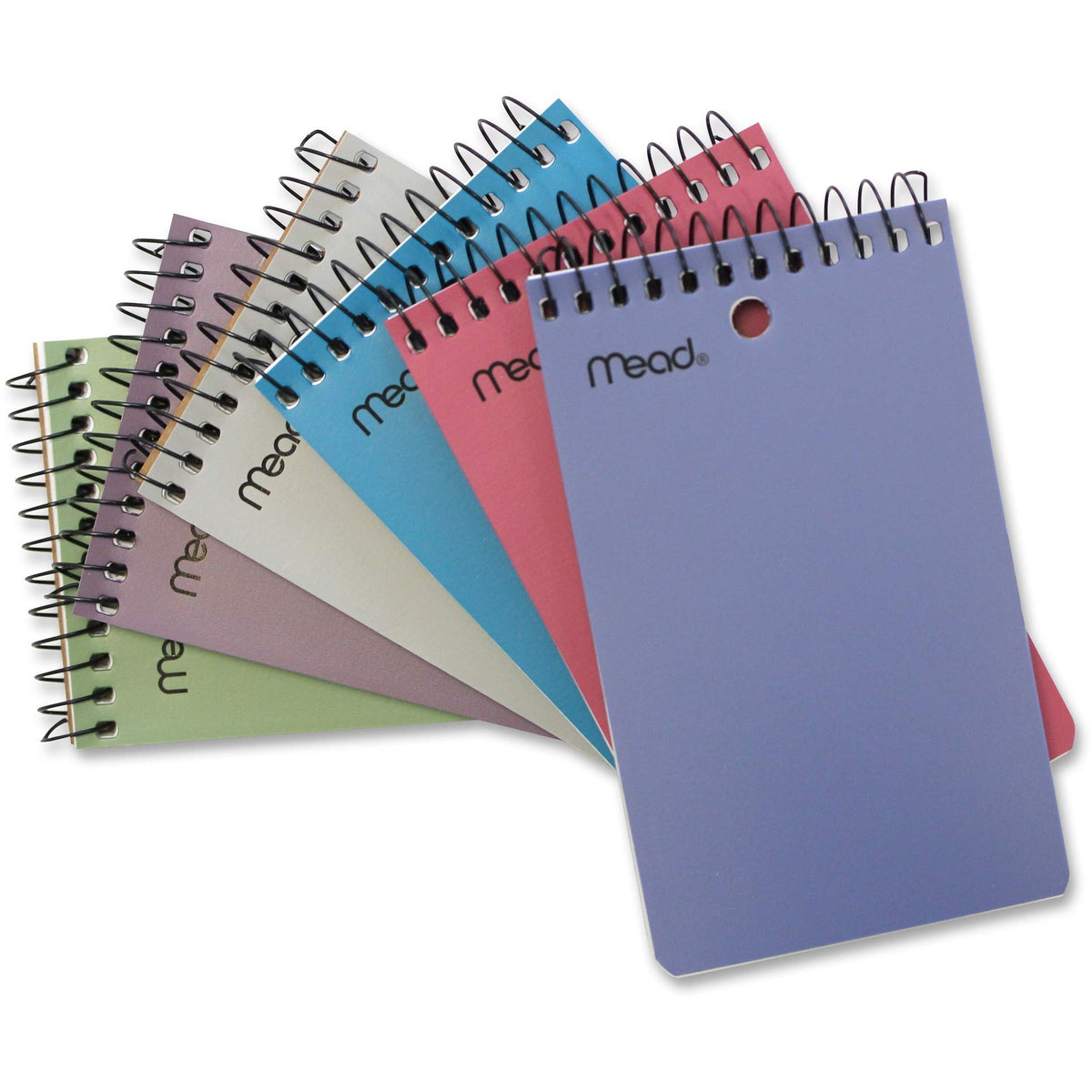 POLY CVR.3X5 WIRE MEMO by Mead – 3 x 5, Multicolored, Model 117889
