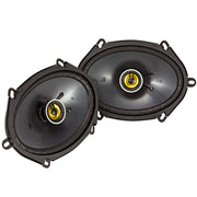 UTE-63BT Mech-Less Digital Media Receiver with Bluetooth® Wireless Technology+(2) Pairs Kicker CSC684 6x8/5x7 Coax Speakers by Alpine – Model AlpineBDL260609-48