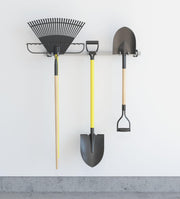 Storage Shovel Rack by Monkey Bars – Standard, Alloy Steel, Gray, Model 2004