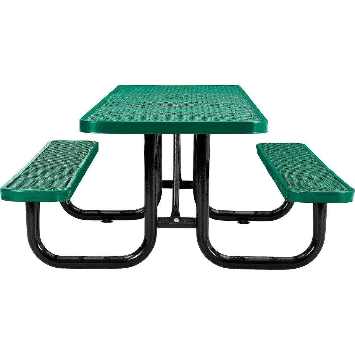 Global Industrial Green / 96"l X 60"w X 29.5"h / Industrial Picnic Tables