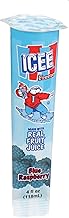 Icee Blue Raspberry Squeeze Up Tubes, 4 Ounce -- 24 per case.