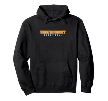 Winston County High School Pullover Hoodie by Winston County Yellow Jackets – Polyester, Black, Model TPATXQ8BQKW
