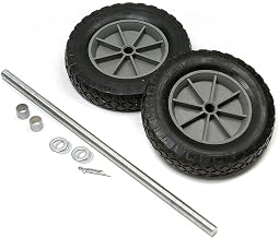 Global Industrial Replacement Mold-On 8" Rubber Hand Truck Wheel Kit