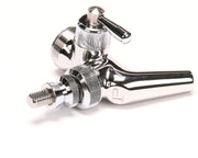 Faucet, Beer, Sanitary, Flow by Perlick – 4 inches, Stainless Steel, Chrome, Model 650SS
