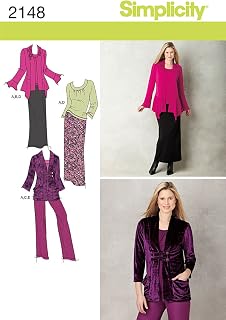 Simplicity Sewing Pattern 2148: Misses' Sportswear, Size K5 (8-10-12-14-16)