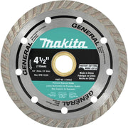 4-1/2" Paddle Switch Cut-Off/Angle Grinder by Makita – Plastic, Multicolor, Model 9557PBX1