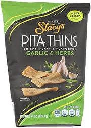 Stacy's PITA CHIPS Perfectly Thymed Pita Crisps - 6.75 OZ - CS x8