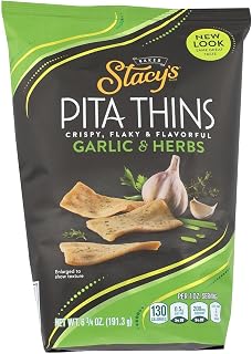 Stacy's PITA CHIPS Perfectly Thymed Pita Crisps - 6.75 OZ - CS x8
