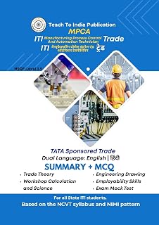 ITI Manufacturing Process Control and Automation - All in One Master Guide: Dual Language (English | हिंदी) (ITI Books)