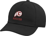 Carlisle High School Blue Aces Soccer Adjustable Baseball Hat