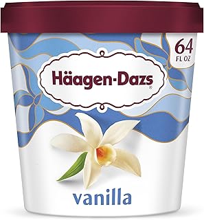 Häagen-Dazs Haagen-Dazs Ice Cream, Vanilla, 64 oz (Frozen)
