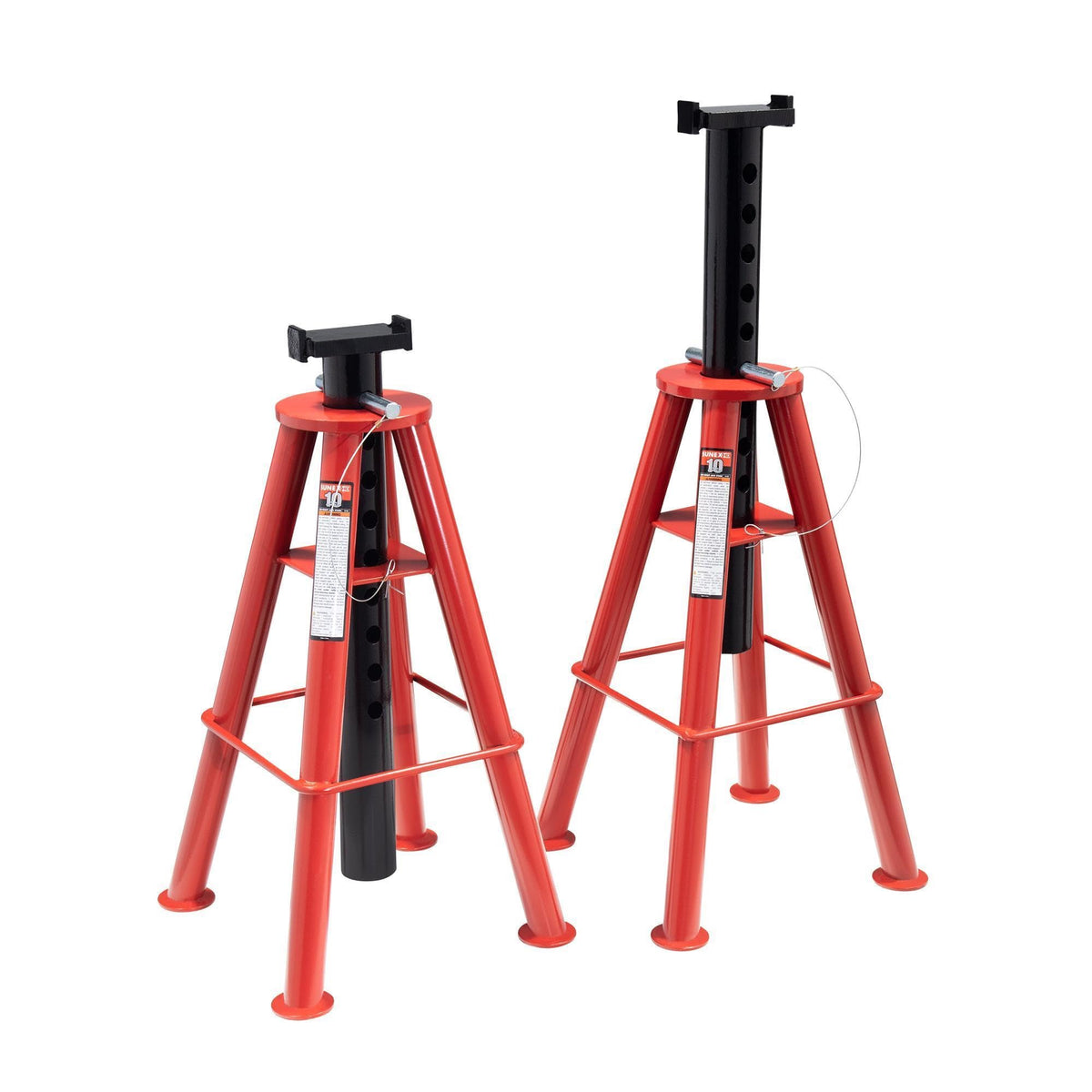 Sunex 1410 10-Ton by Sunex Tools – 10 Ton High, Metal, Red/Black, Model SUN1410