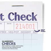 Blue Guest Check Books for Servers (40 Pack) Server Note Pads by Stock Your Home – Blue, Model SYH-1298-BDL