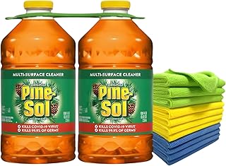 Pine-Sol All Purpose Cleaner Jugs, Pine, 100 Fl Oz, (Pack of 2)