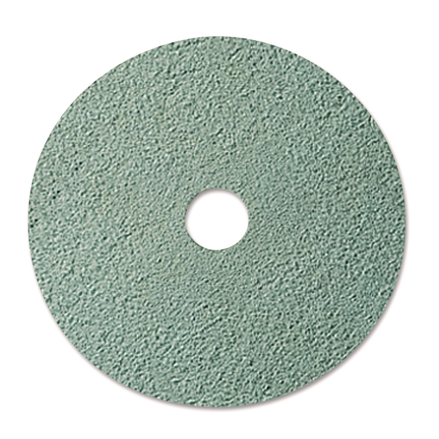 3M 08753 Burnish Floor Pad 3100, 20-Inch Diameter, Aqua, 5/Carton