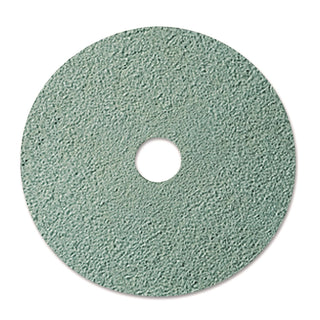 3M 08753 Burnish Floor Pad 3100, 20-Inch Diameter, Aqua, 5/Carton