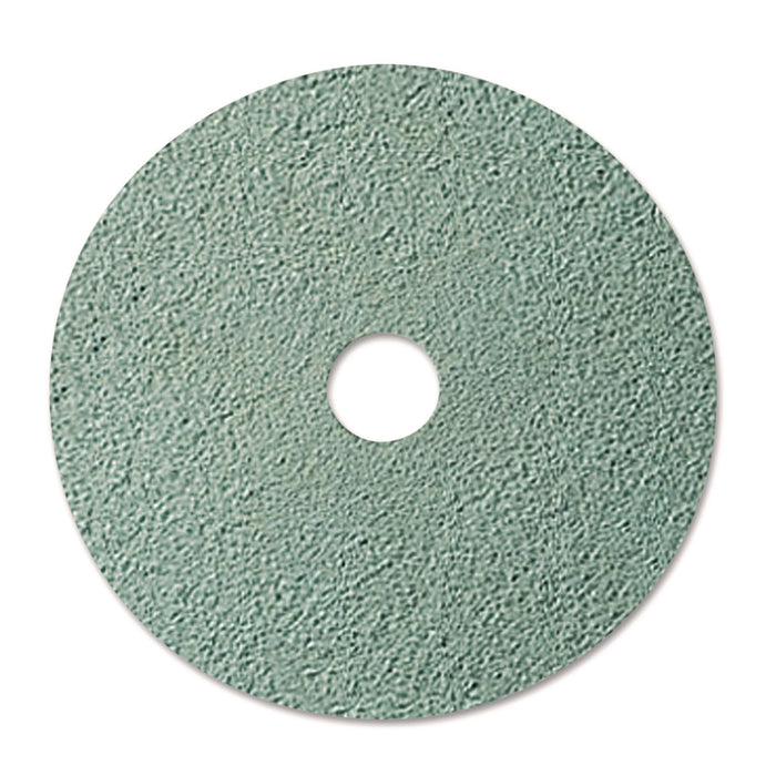 3M 08753 Burnish Floor Pad 3100, 20-Inch Diameter, Aqua, 5/Carton