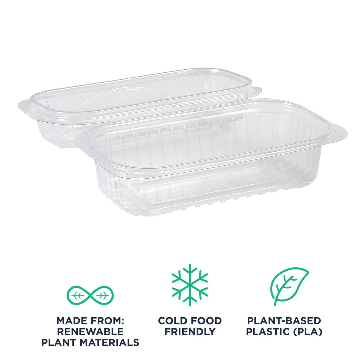 ECO PRODUCTS 9"x6" / Clear / Green Products Cups