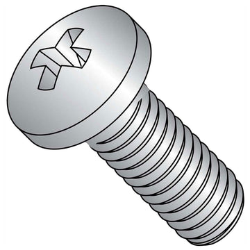 Machine Screw by Brighton-Best – 8-32, Stainless Steel, Silver, Model 773408