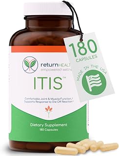 ITIS | Herbal Wellness Supplement | Celery Seed, Curcumin, Bromelain, Boswellia, Tart Cherry & Ginger | Plant-Derived Formula | Made in USA | 180 Capsules