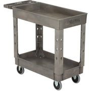 Global Industrial Gray / 38"L x 17.5"W x 32.5"H / Industrial Utility Carts