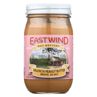 East Wind Nut Bttr Peanut Smth Nat by Eastwind – 16 oz, Pack of 6