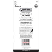 G2 Premium Rolling Ball Gel Pens by PILOT – 5 Count (Pack of 2), Rubber, Black, Pack of 2, Model 31303