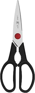 ZWILLING TWIN L Kitchen Shears | Made with Special Formula Steel for Durability. Built-in Bottle Opener, Ultra-sharp micro-separated blades