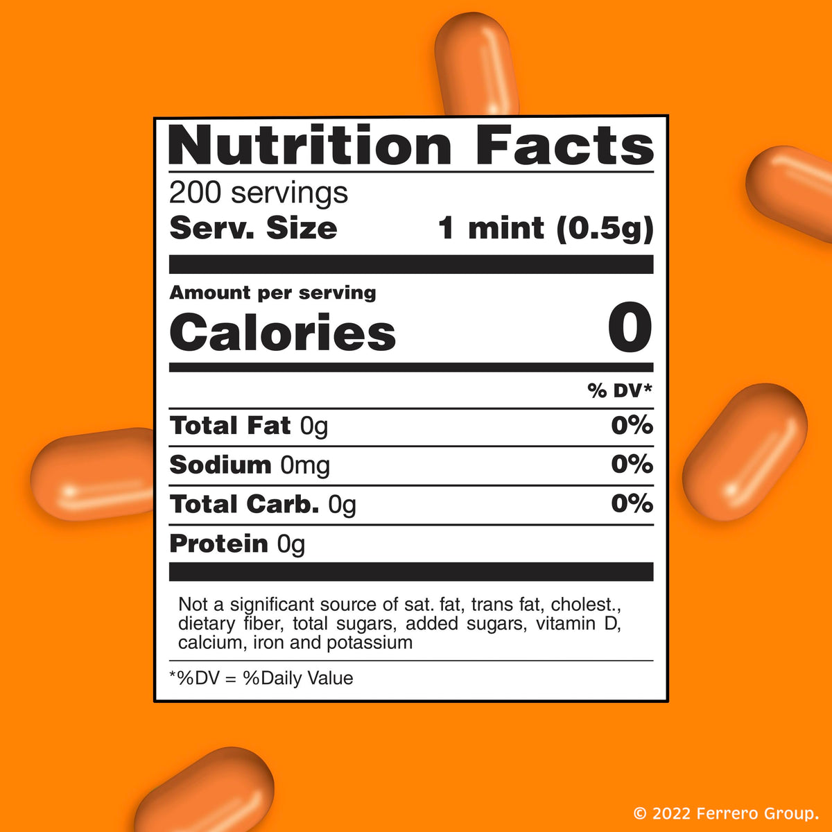 Tic Tac Orange / 3.4 Ounce (Pack of 8) / Mints Mints