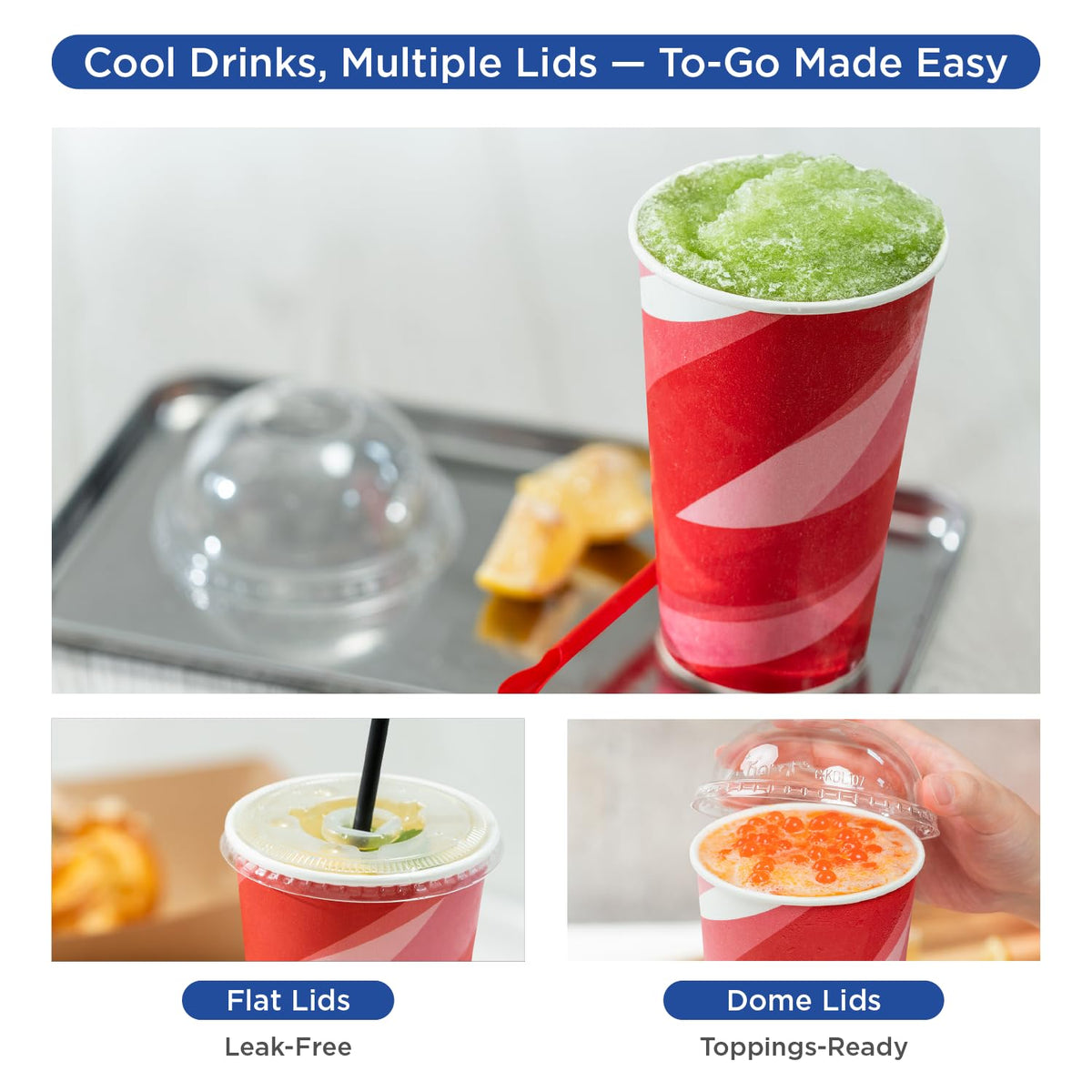 Karat 12 oz / Red, White / Casual Cups